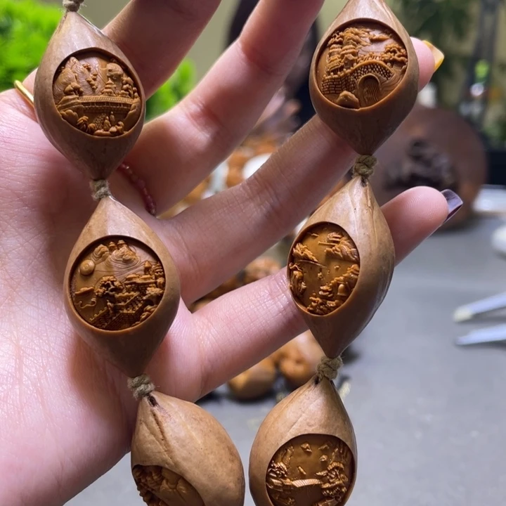 吊坠橄榄核橄榄核雕