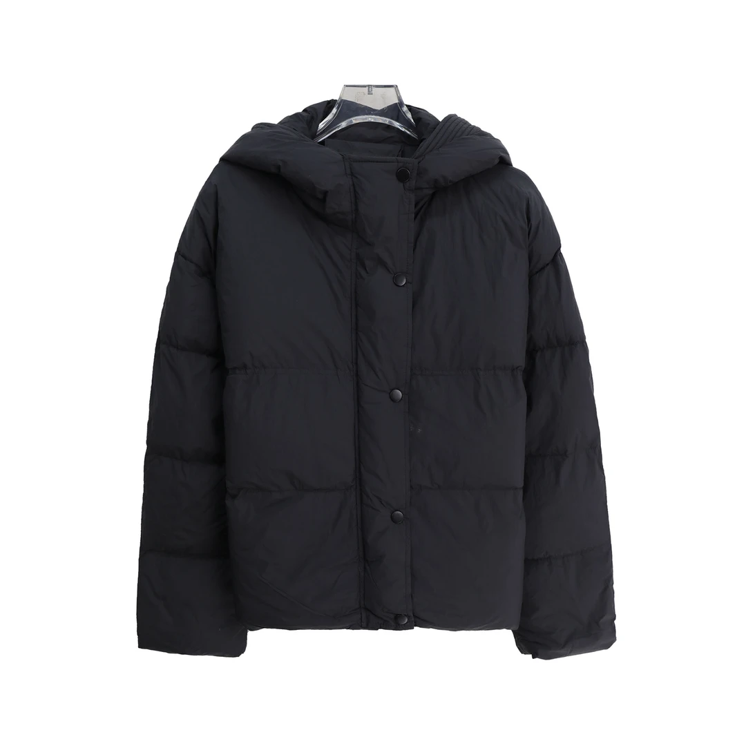 新款加厚保暖连帽短款面包服棉服外套S5110