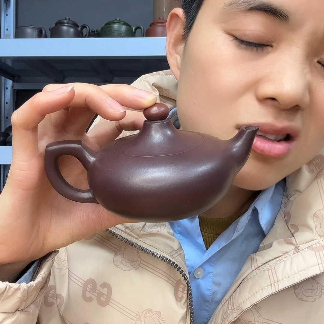 紫砂茶壶民间手艺人全手工制作