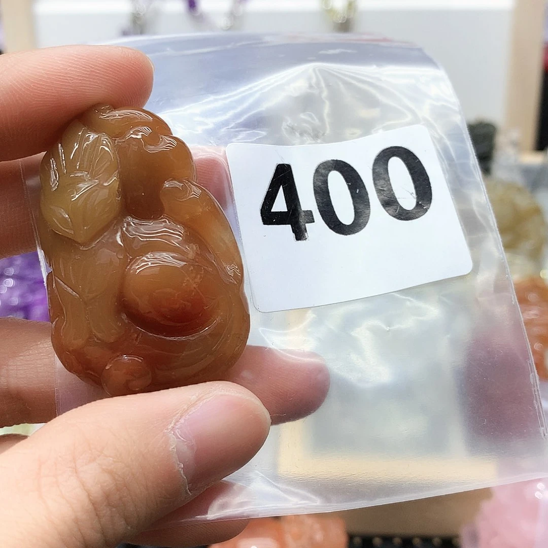 水晶颈饰未镶嵌吊坠