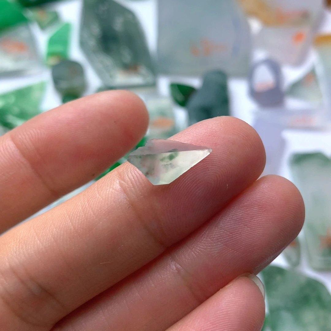 定制翡翠未镶嵌天然缅甸翡翠吊坠挂件