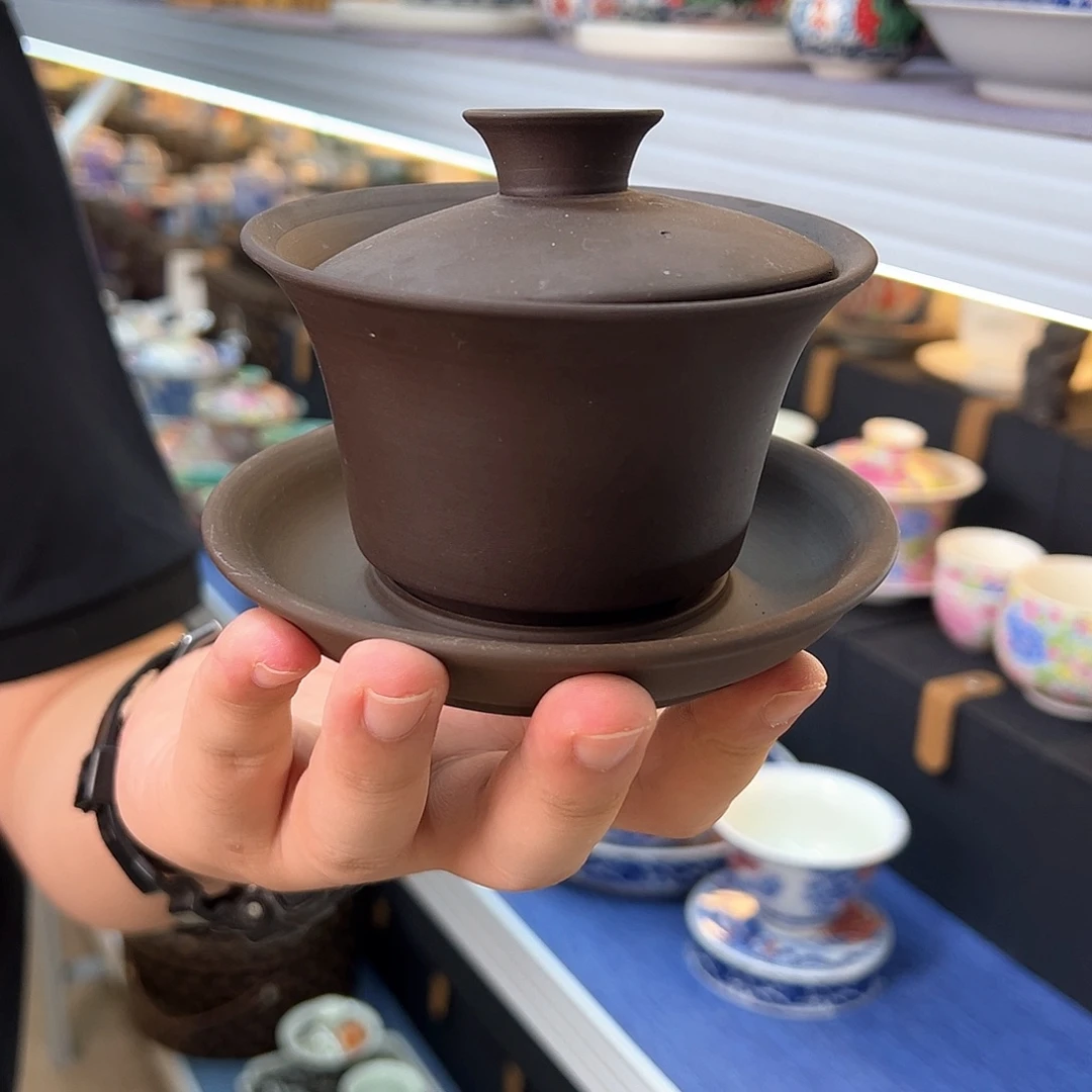 盖碗里的水煮开后放