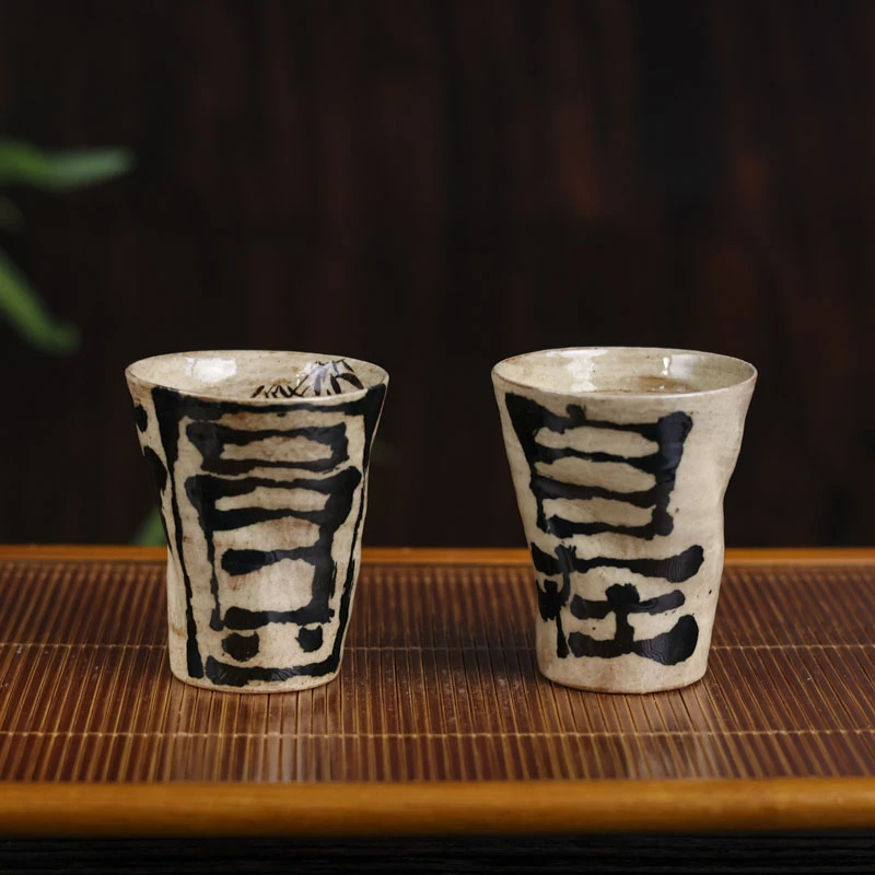 斋居 云拙手捏杯画片随机发1个-70ml（无别S0204）