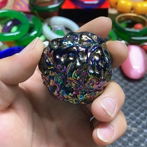 瓷片瓷器紫砂壶摆件
