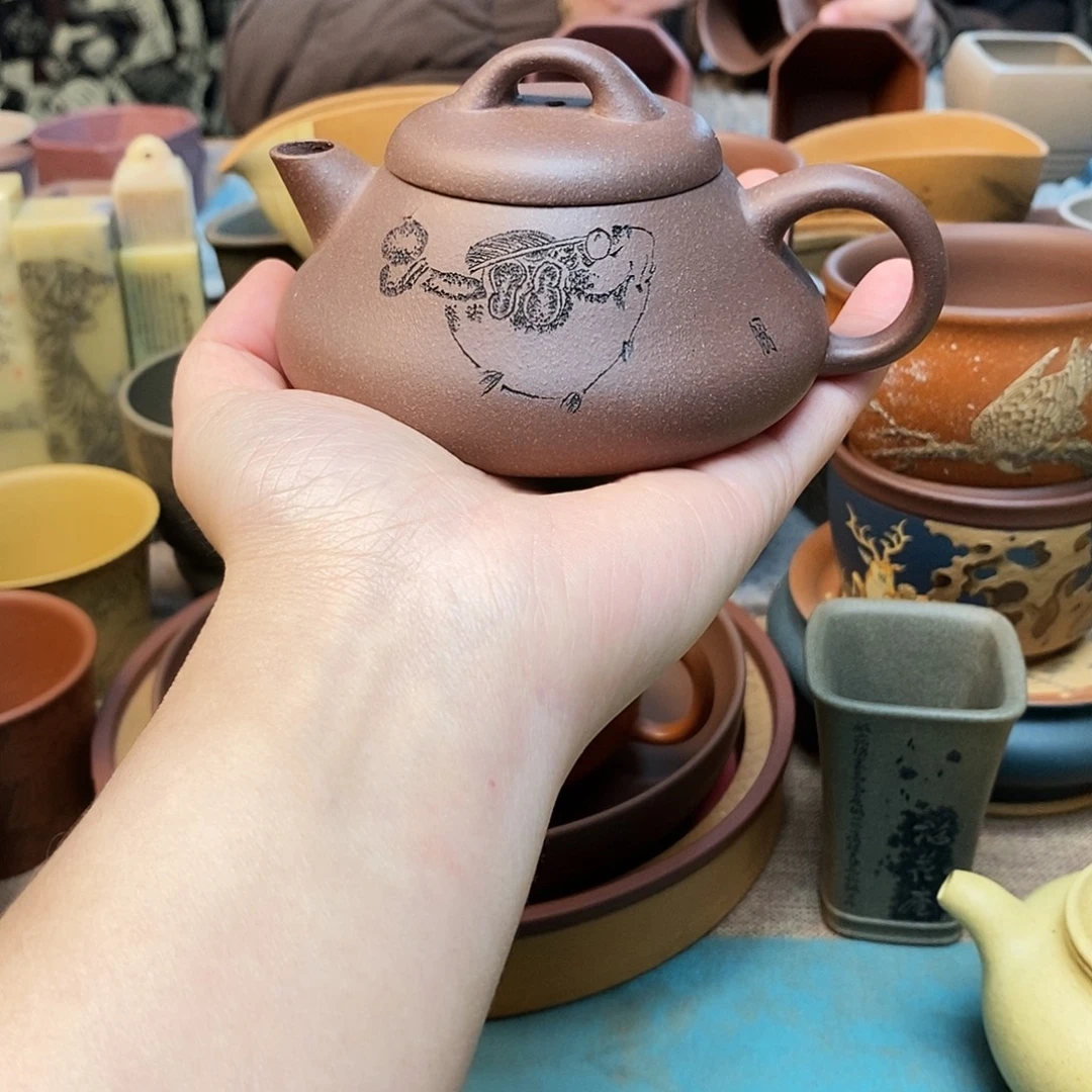 茶宠紫砂宜兴紫砂壶