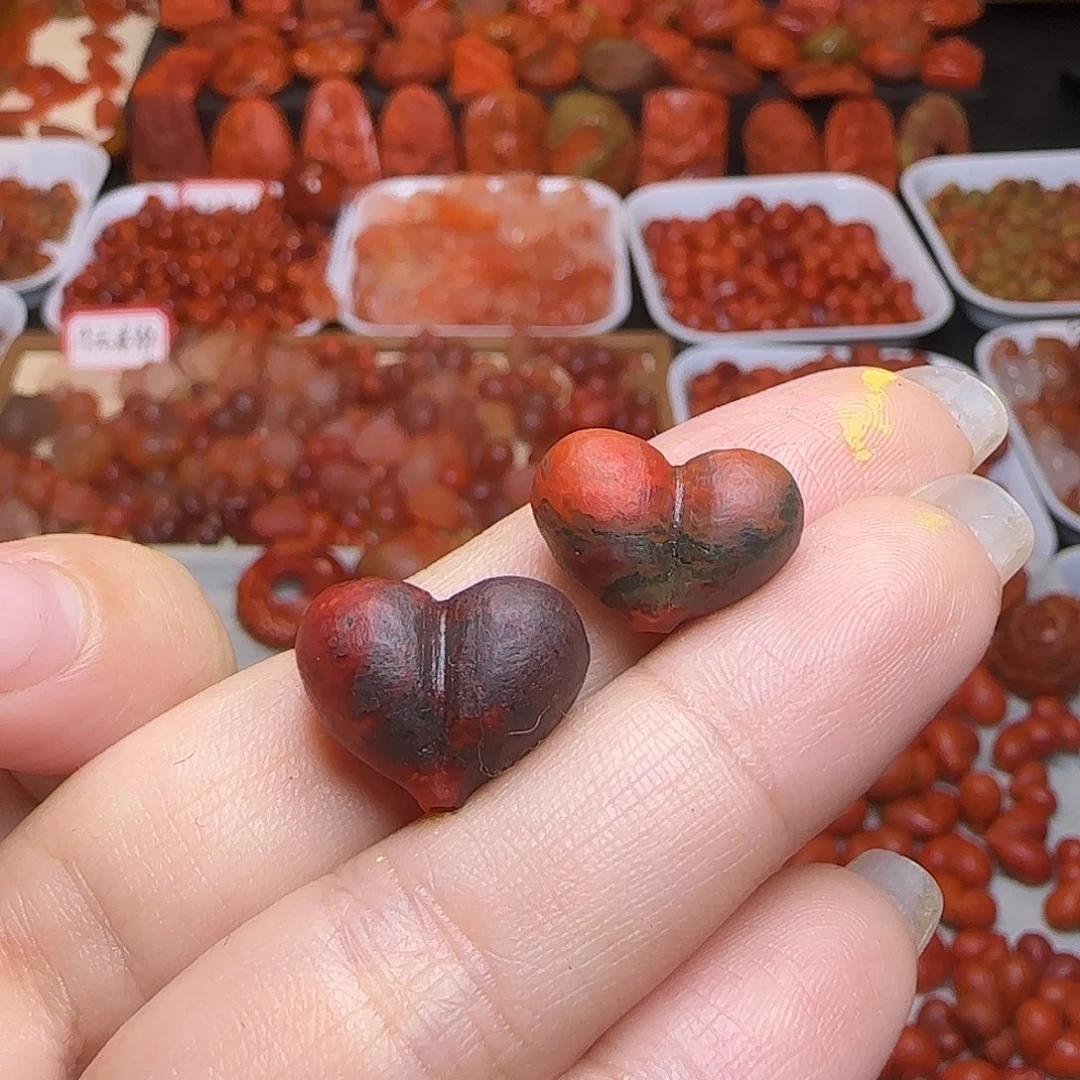 南红玛瑙未镶嵌吊坠(不含链)