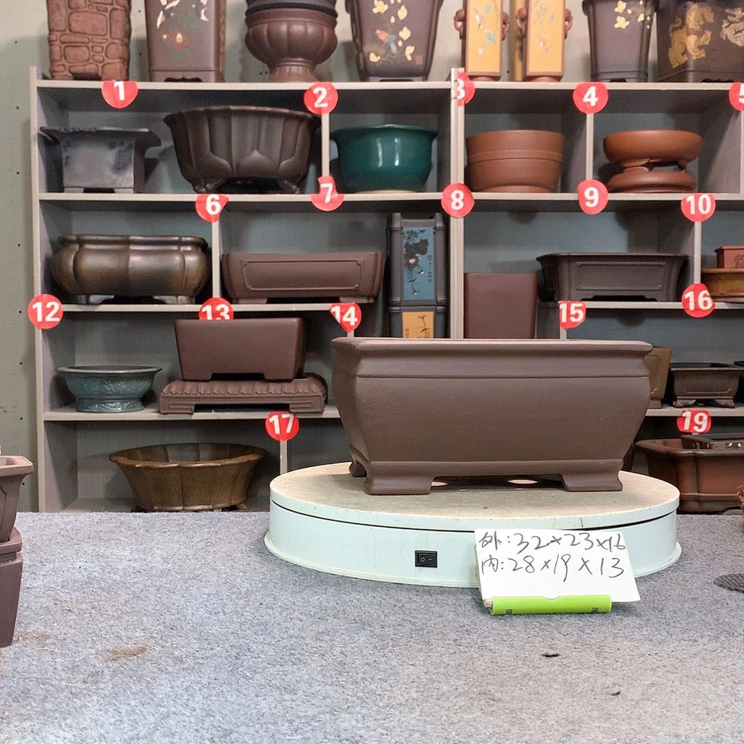 宜兴紫砂花盆正品