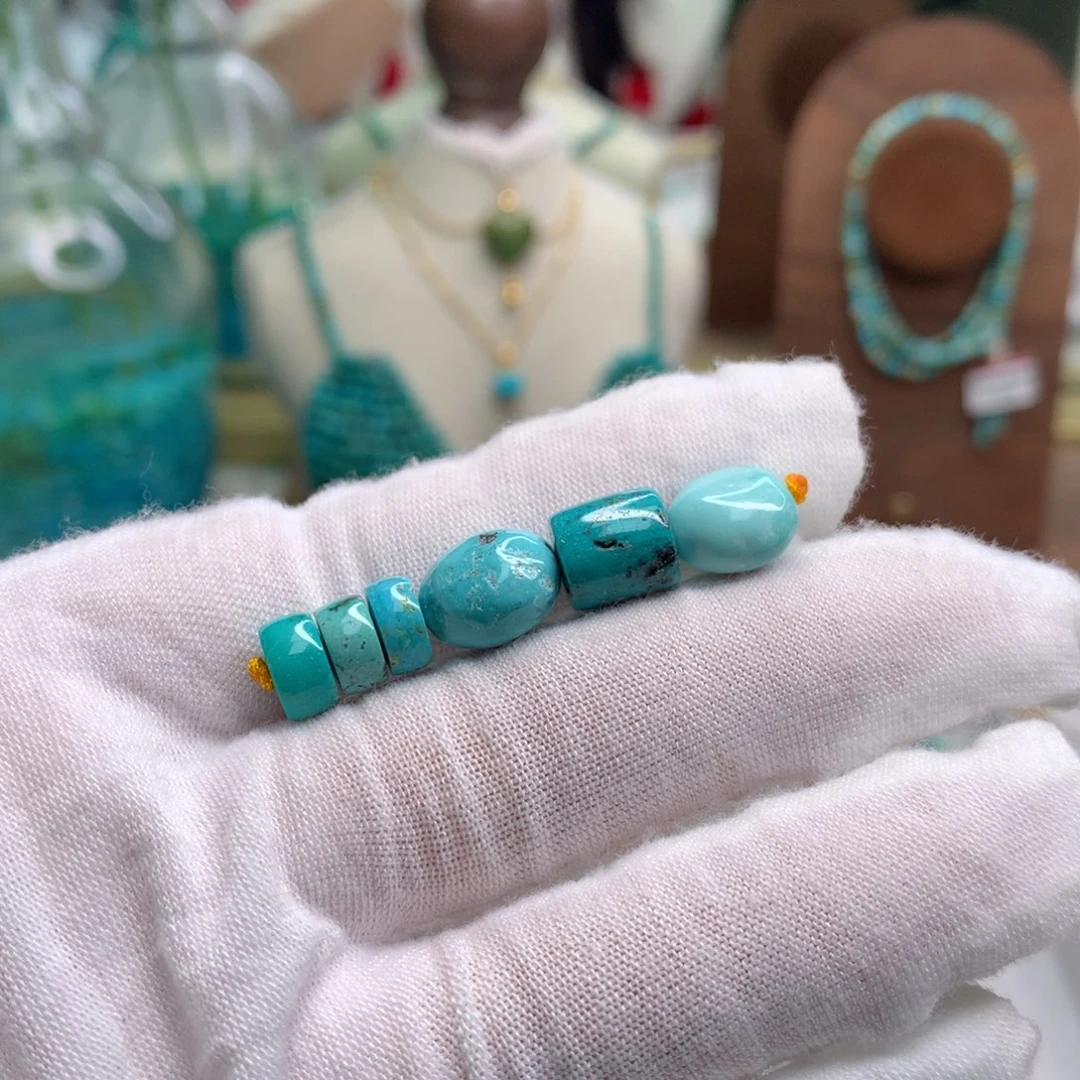 绿松石未镶嵌配饰