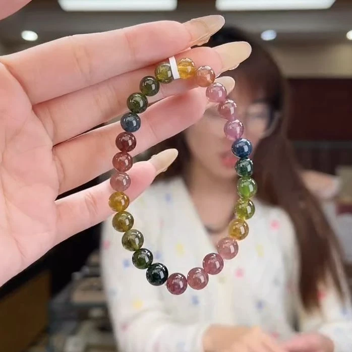 02710850碧玺/未镶嵌7mm+碧玺单圈多样性发货50