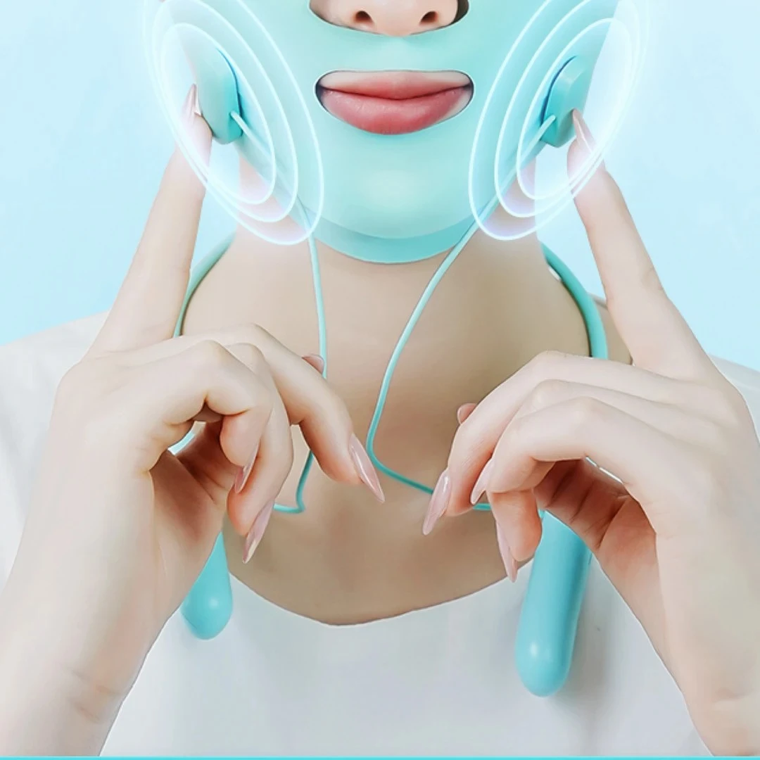 EMS脉冲V脸面罩紧致嘴角纹法令纹泪沟改善面部松垮下垂【平替好物】