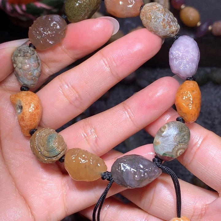 玛瑙/玉髓珠宝半成品未镶嵌