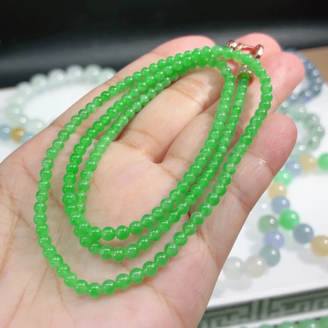 翡翠未镶嵌手链翡翠