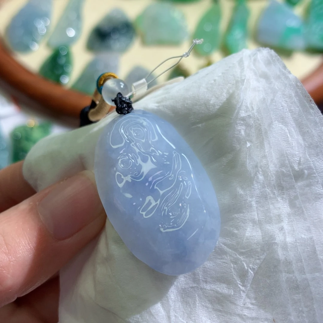 【闪购商品】翡翠吊坠(不含链)未镶嵌 6690