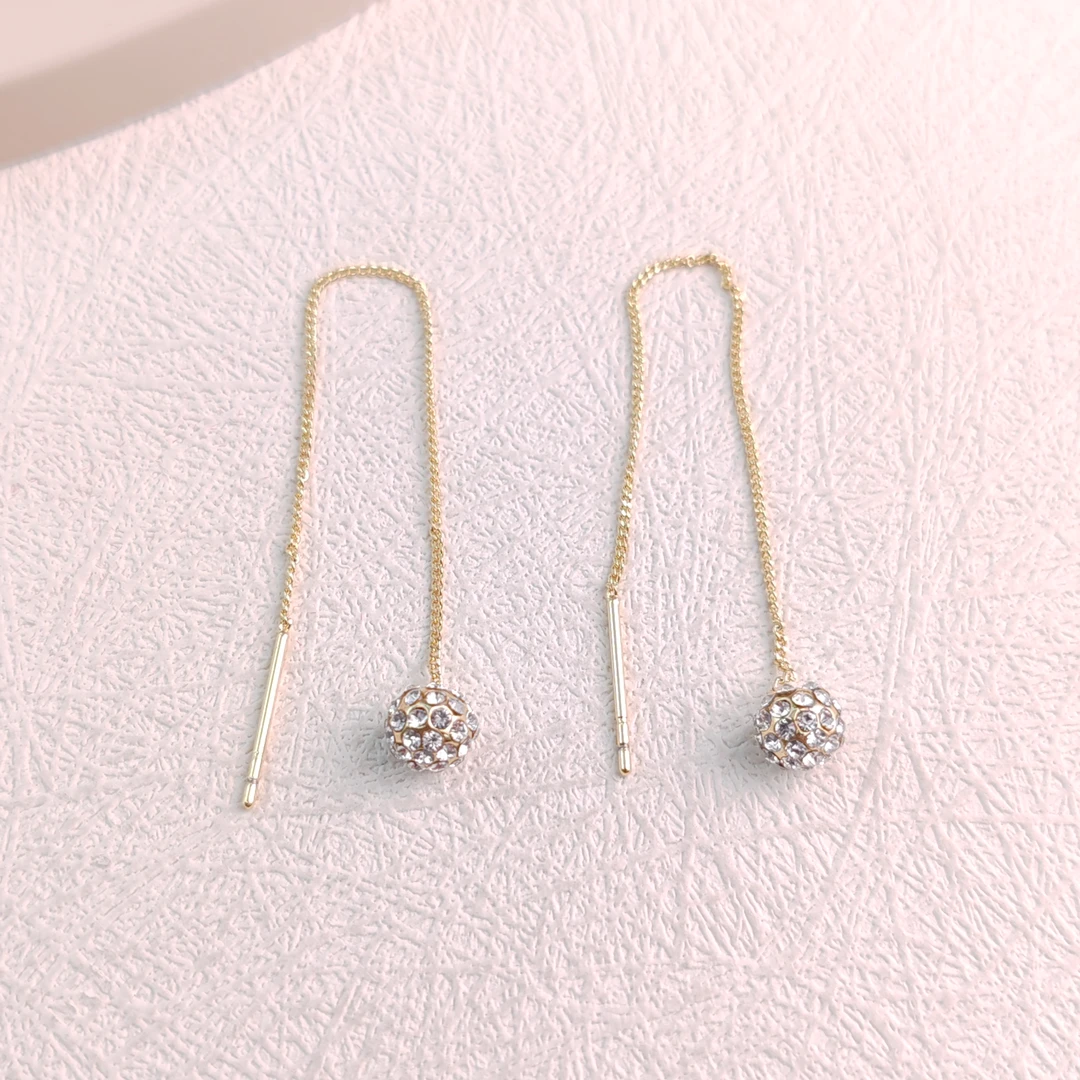 XUPING/旭平首饰 合金仿水晶耳饰 新年狂欢耳线 GDY X000943466