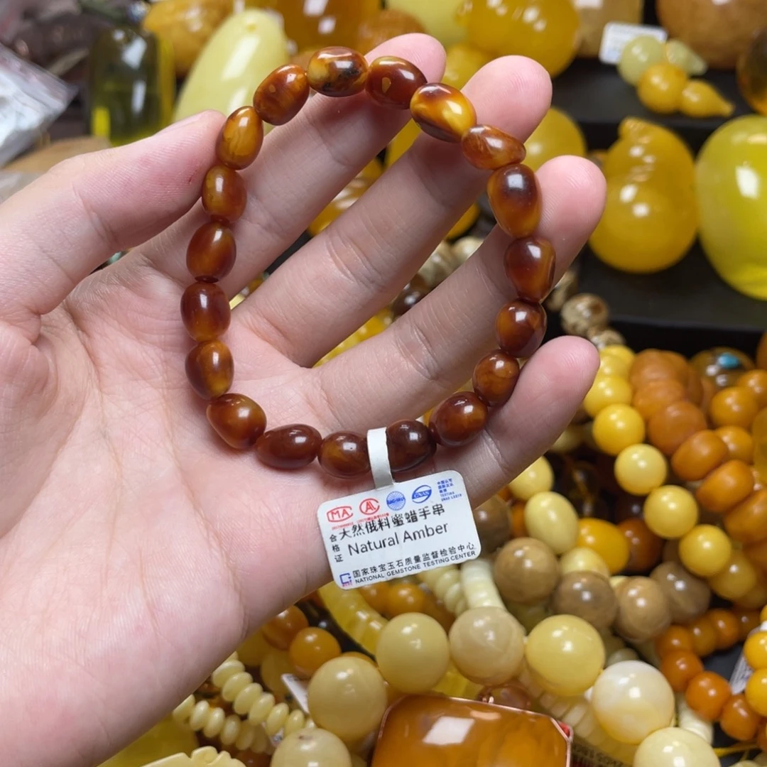 琥珀未镶嵌珠宝奇石