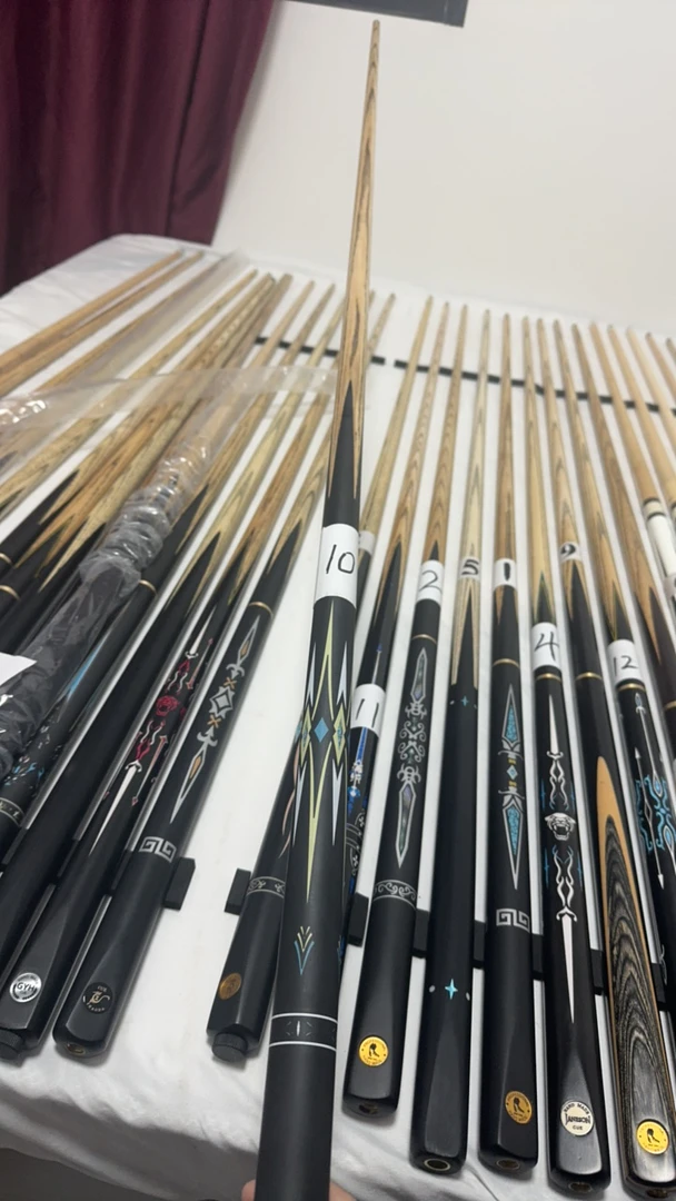 新款水标台球杆小头杆新手入门球杆