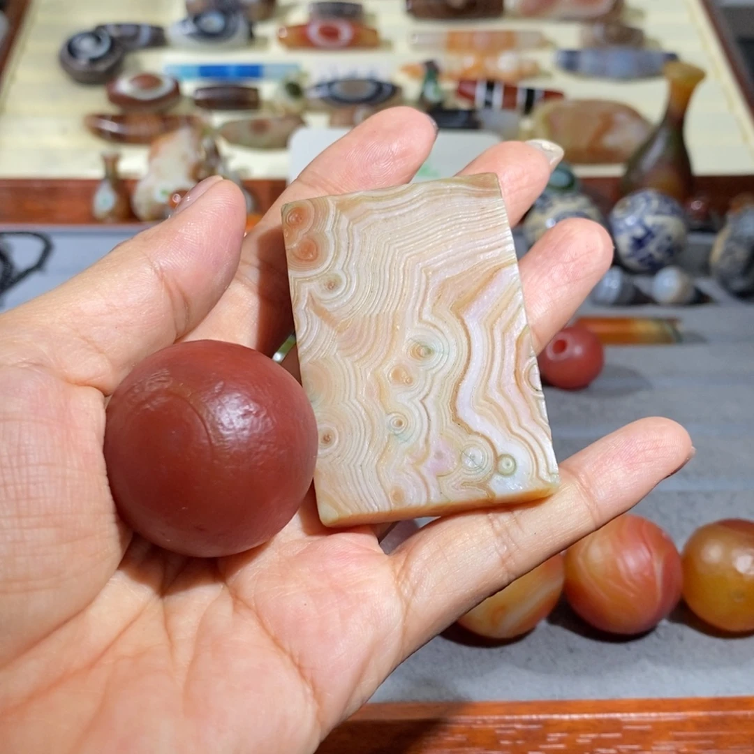 静***爷合金颈饰玛瑙/玉髓