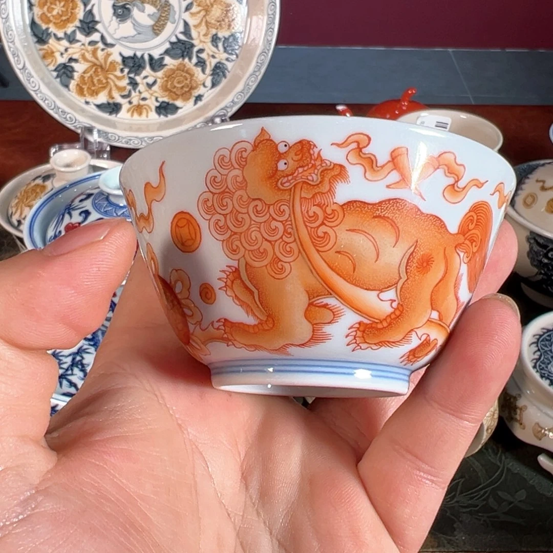 杯大*兔景德镇手绘陶瓷