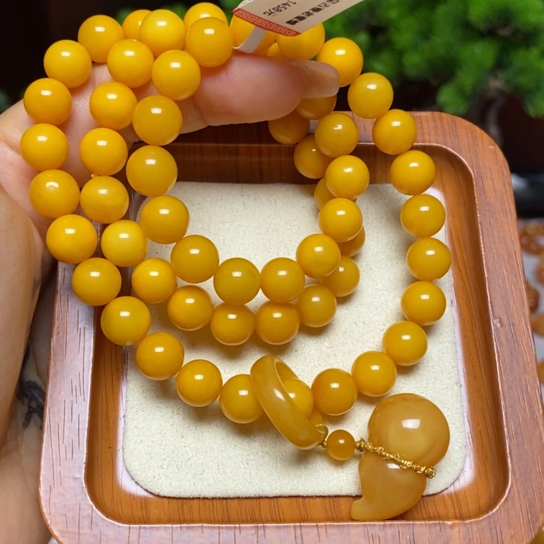 【闪购商品】手链蜜蜡未镶嵌手串