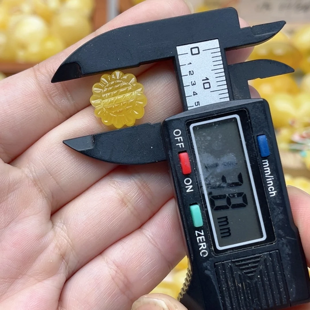 裸石蜜蜡未镶嵌天然