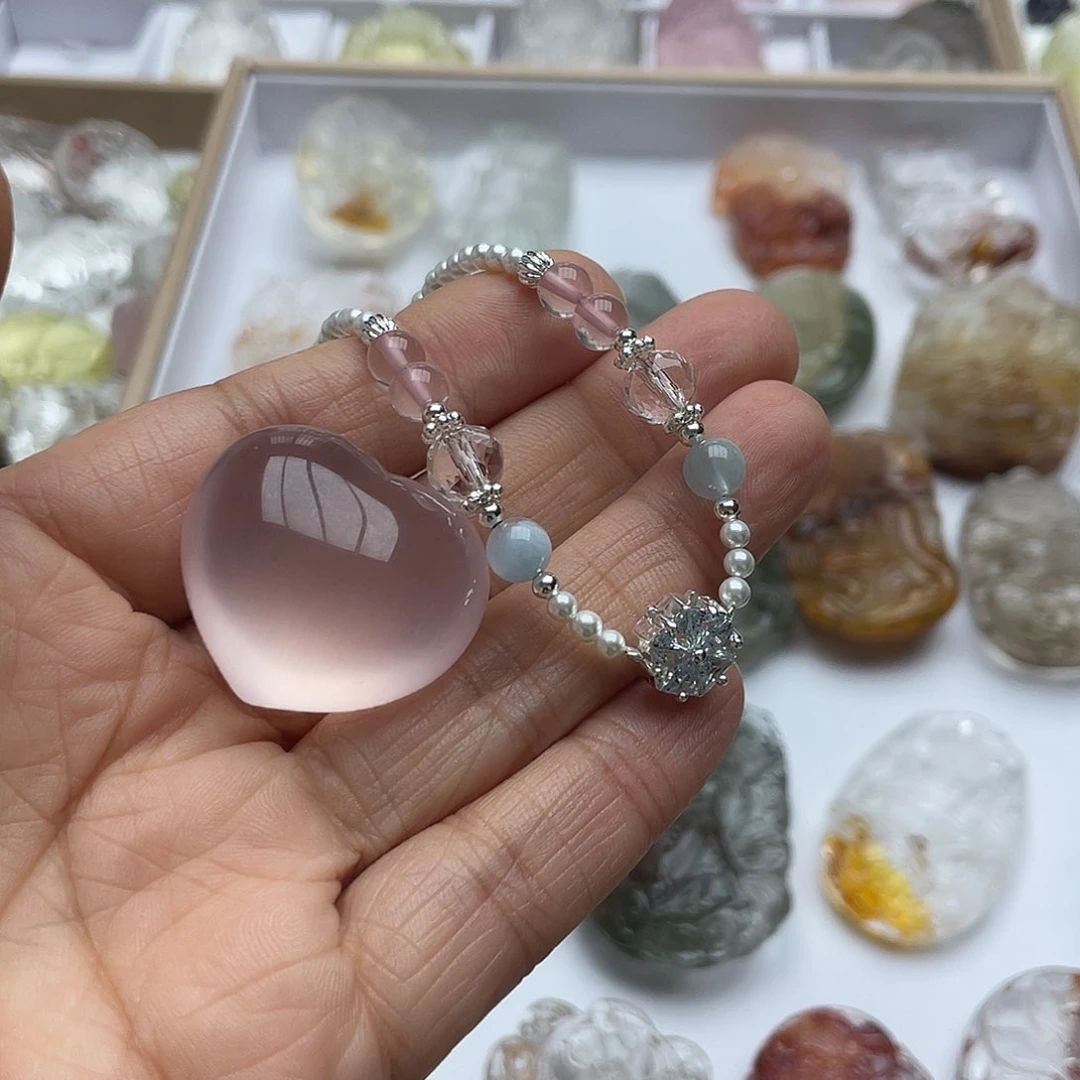 未镶嵌吊坠(不含链)水晶韩**3