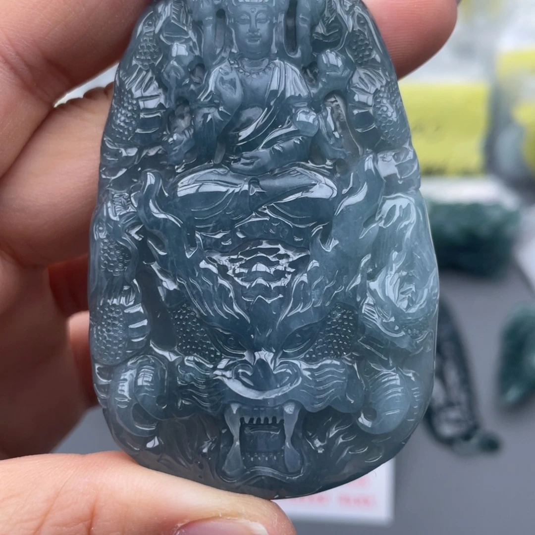 翡翠未镶嵌颈饰天然翡翠