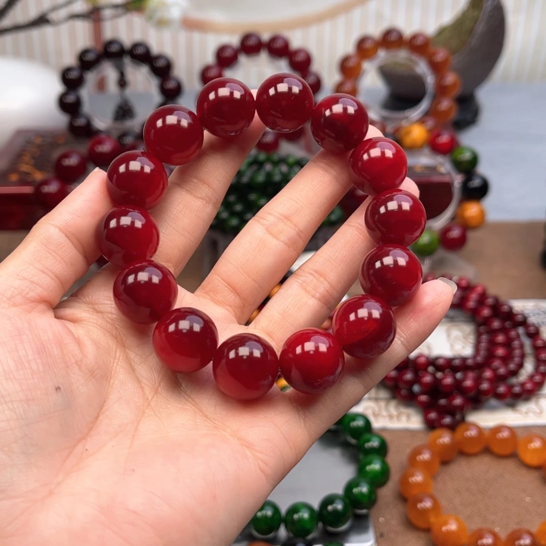 贝壳杉（血龙木）手串/手链1.6*14