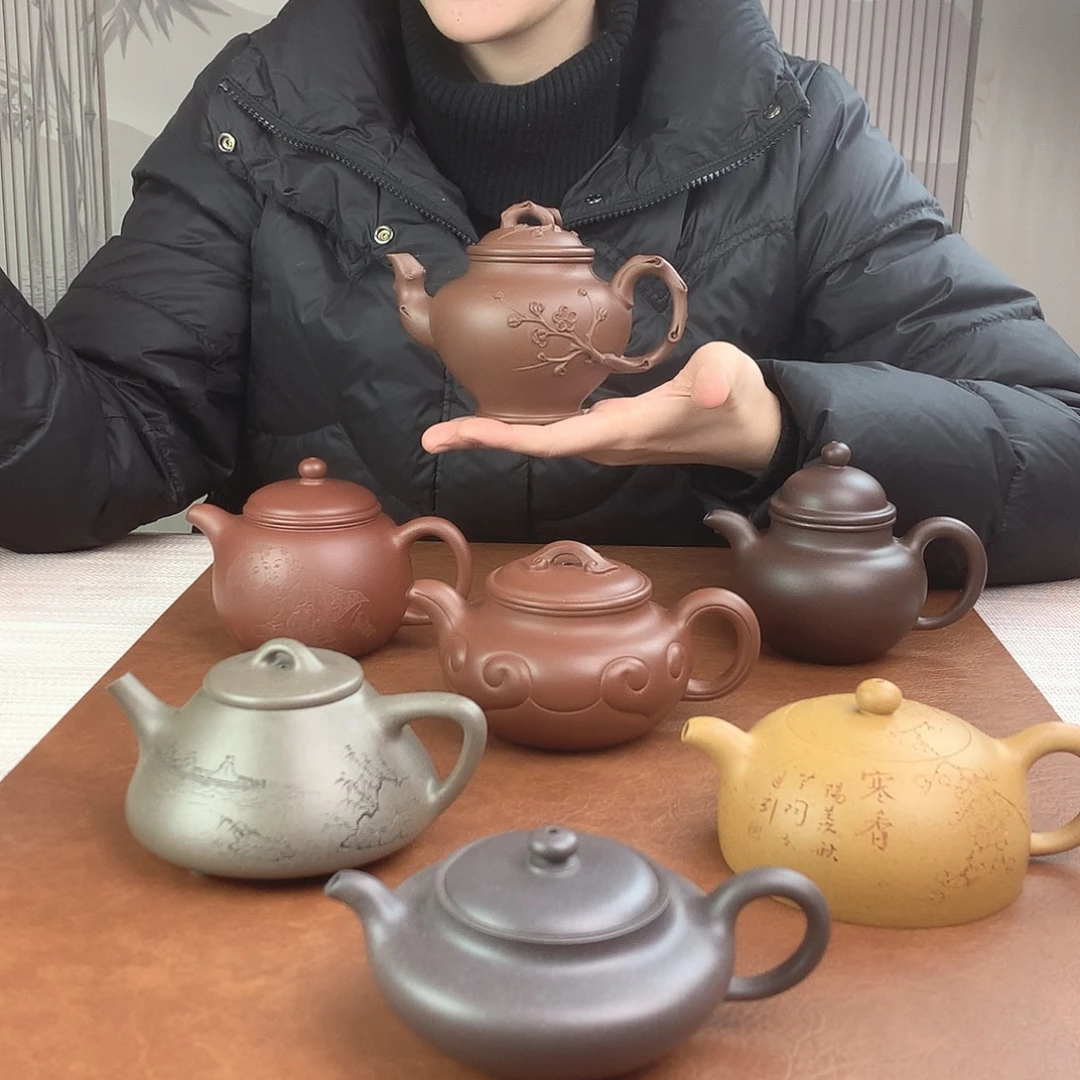 梧***ˆ茶壶紫砂全手工制作