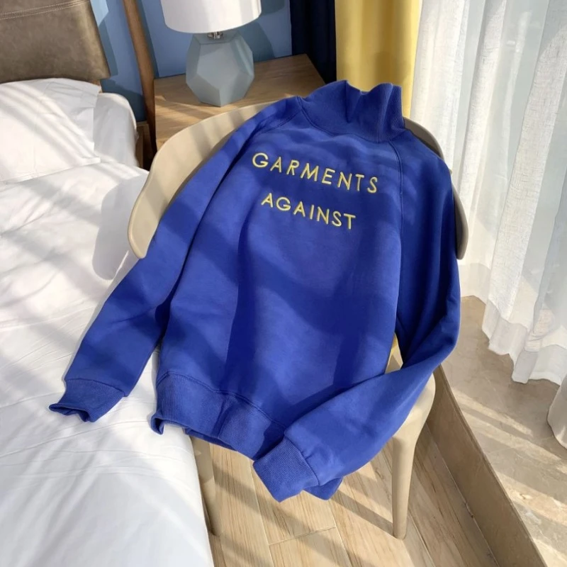 亏本清仓半高领打底衫女秋冬加厚2025新款仿羊羔绒一体绒保暖上衣