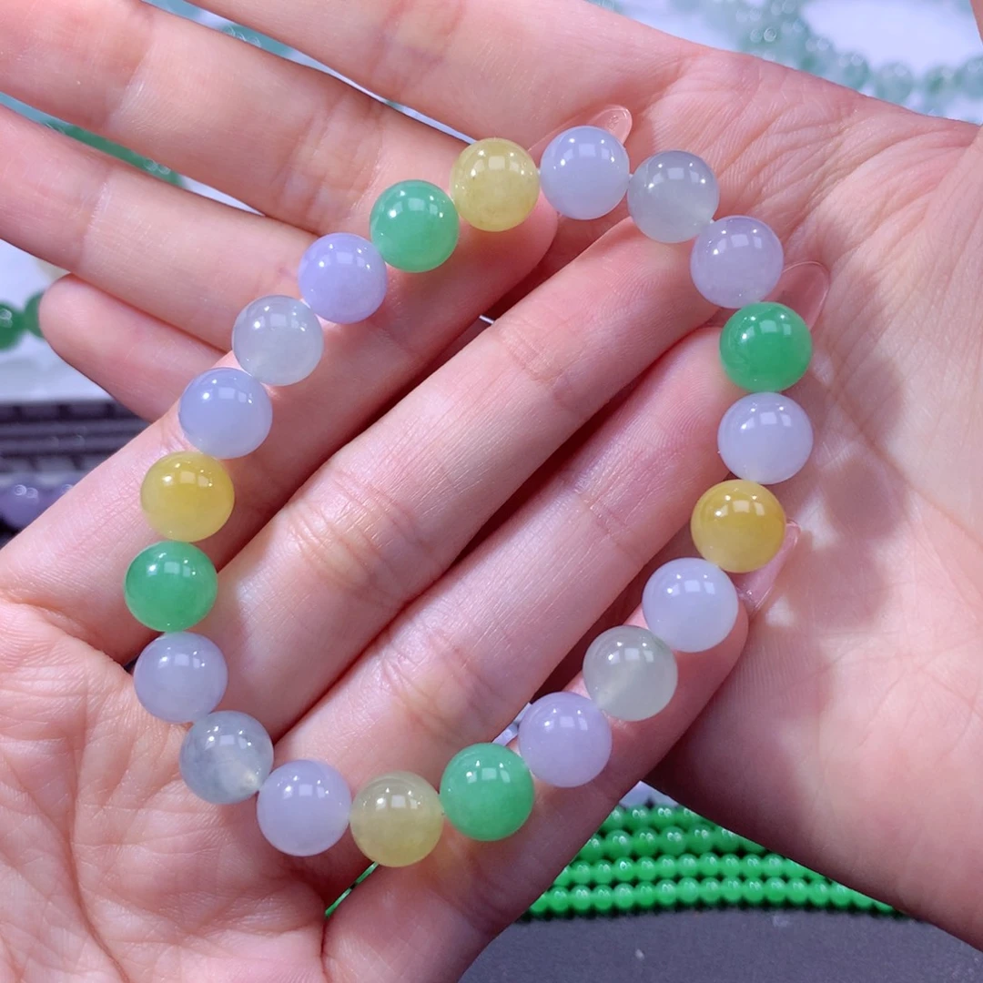 未镶嵌手链翡翠翡翠
