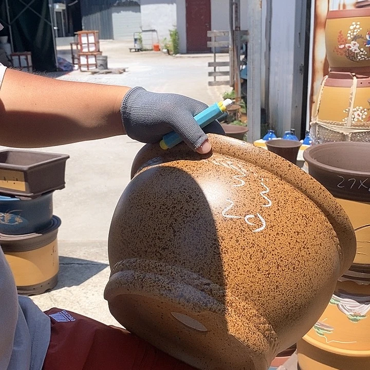 紫砂花盆花卉苗木种植