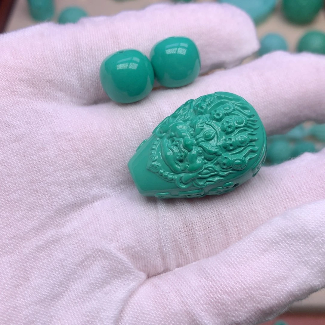 B***R原生态散珠配珠大黑天三通卡20老型一对卡12