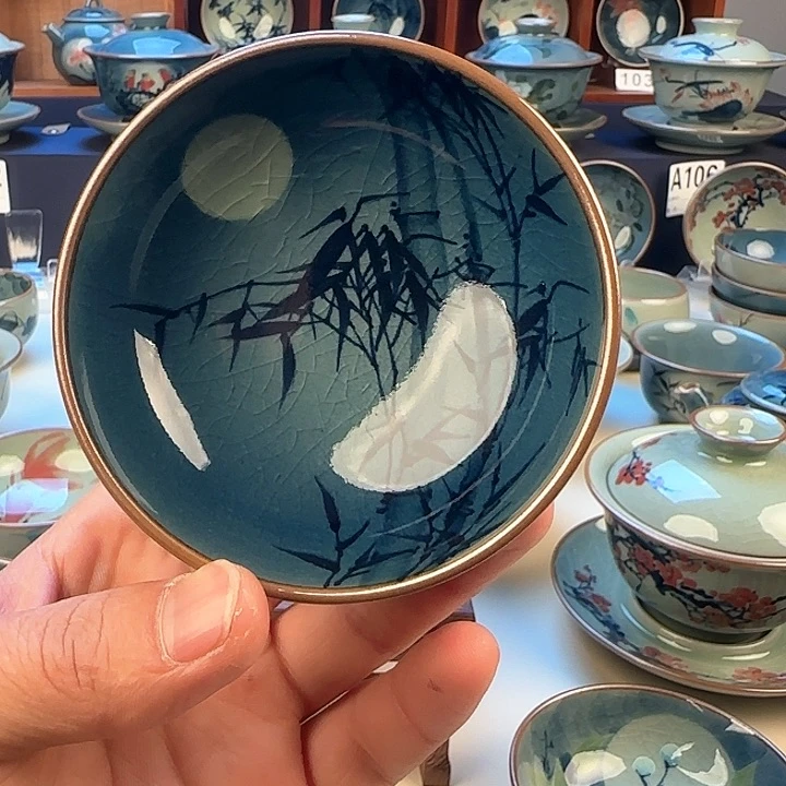 景德镇陶瓷陶瓷杯茶具