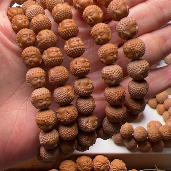 猴头核桃吊坠漏眼小宝宝