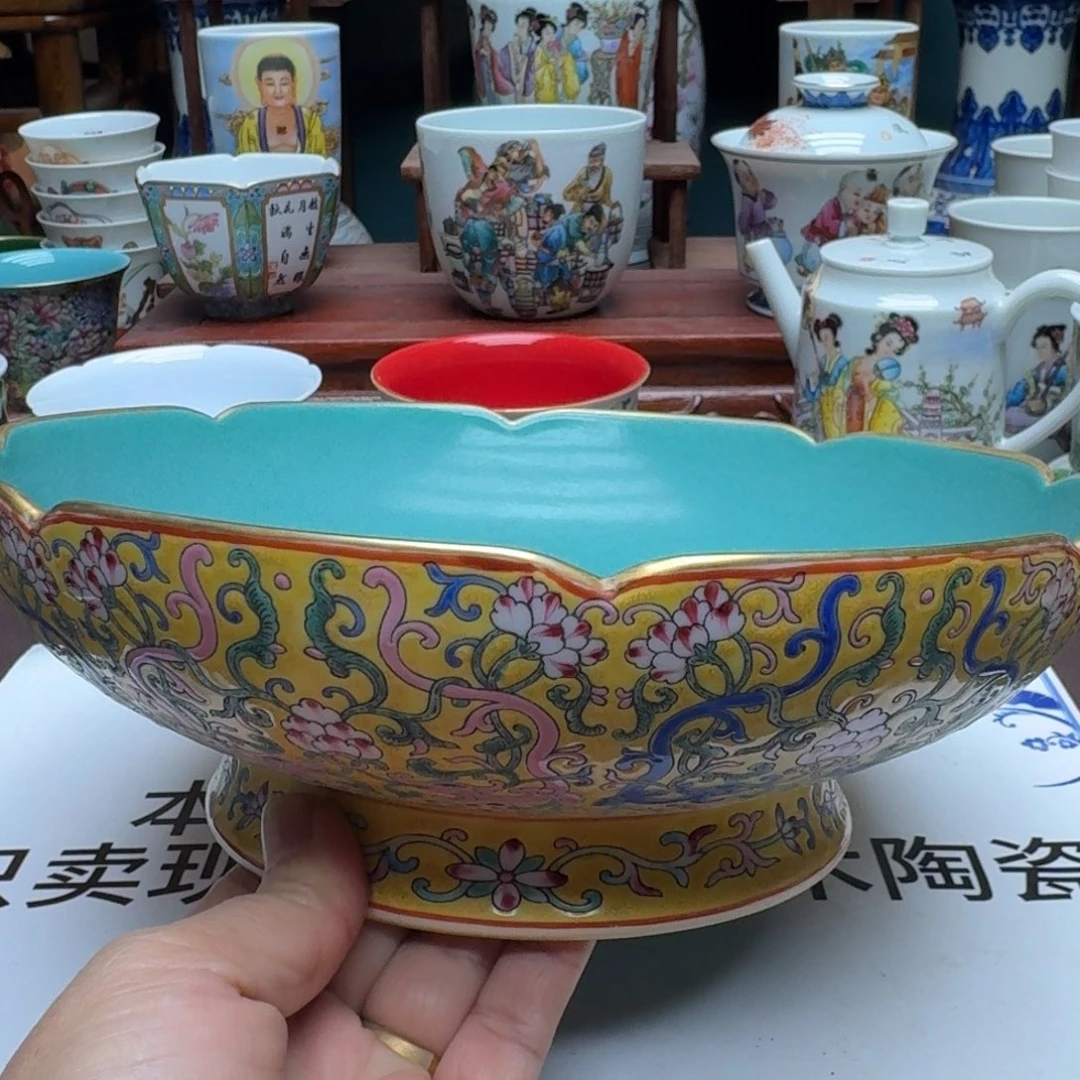 景德镇手工手绘展示