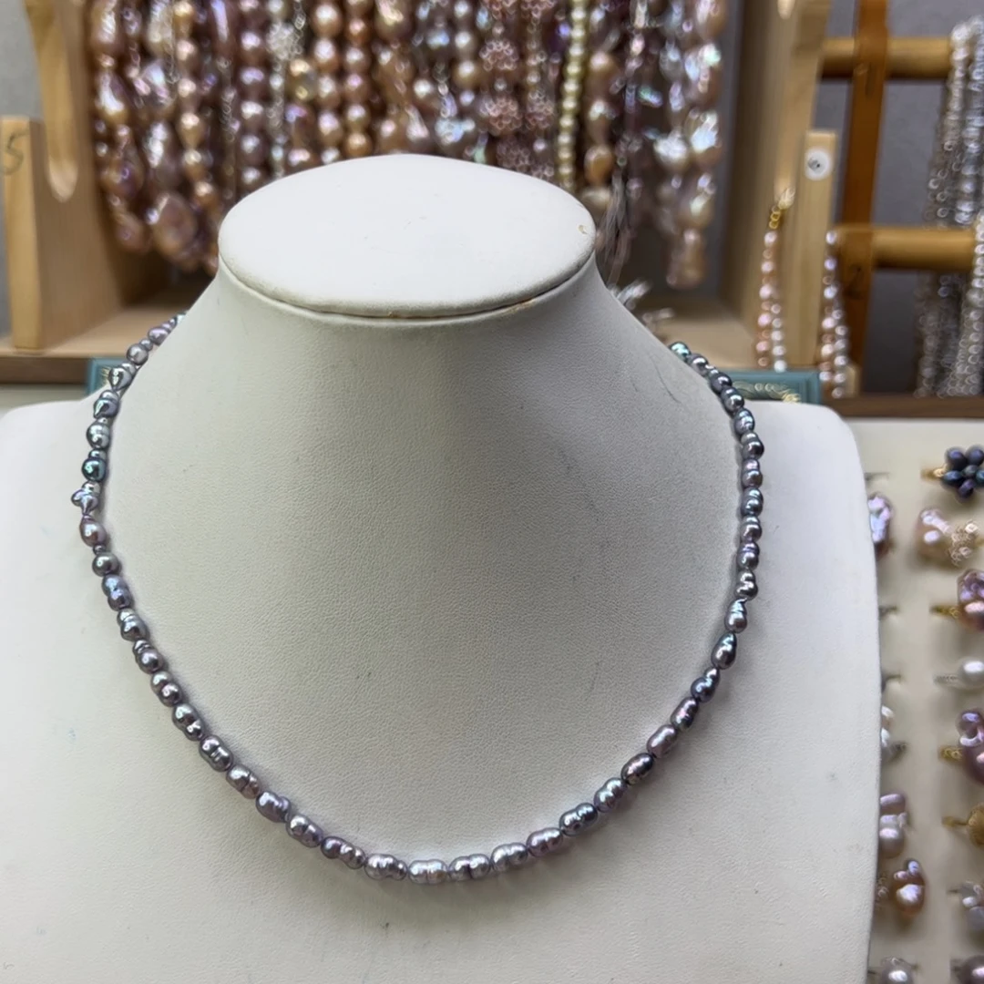 合金淡水珍珠戒指