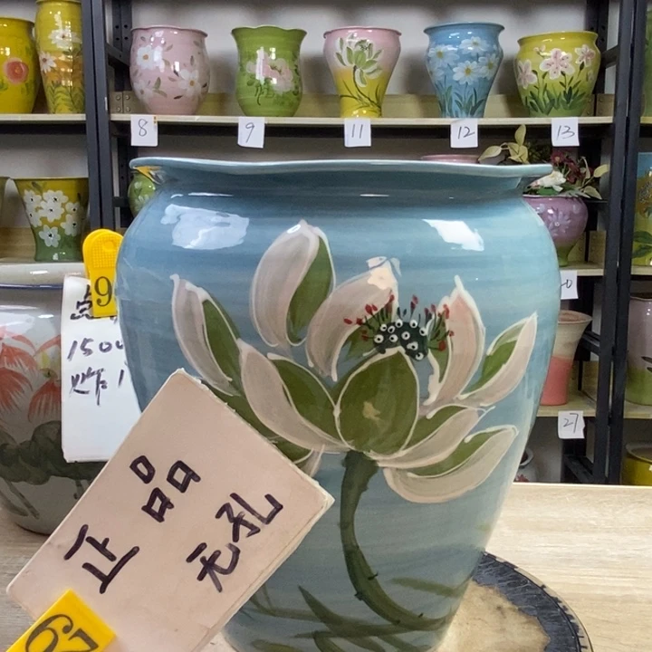 景德镇高温陶瓷花盆