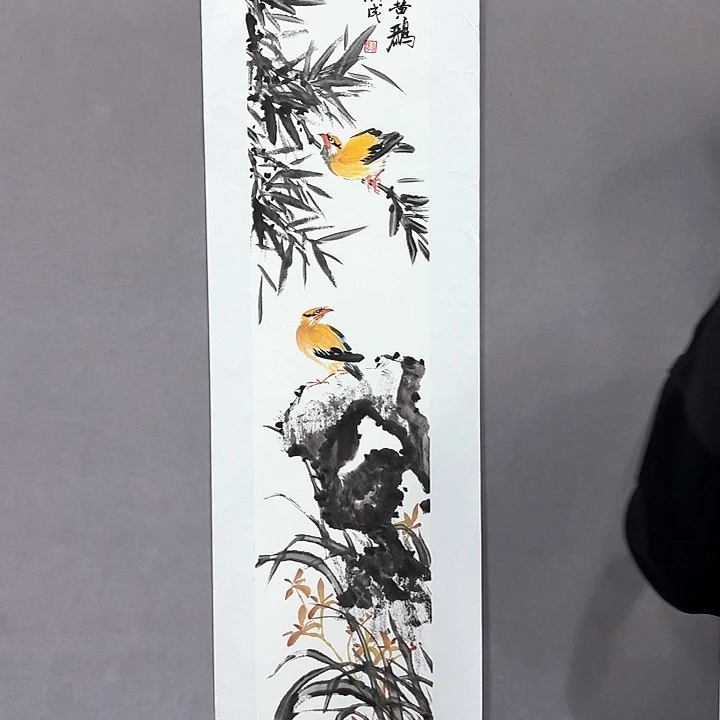 国画亲笔手绘放心去藏