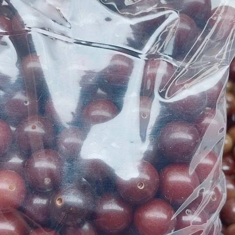 紫***雪白玉菩提吊坠14瑕疵糖心圆254颗焦糖110颗