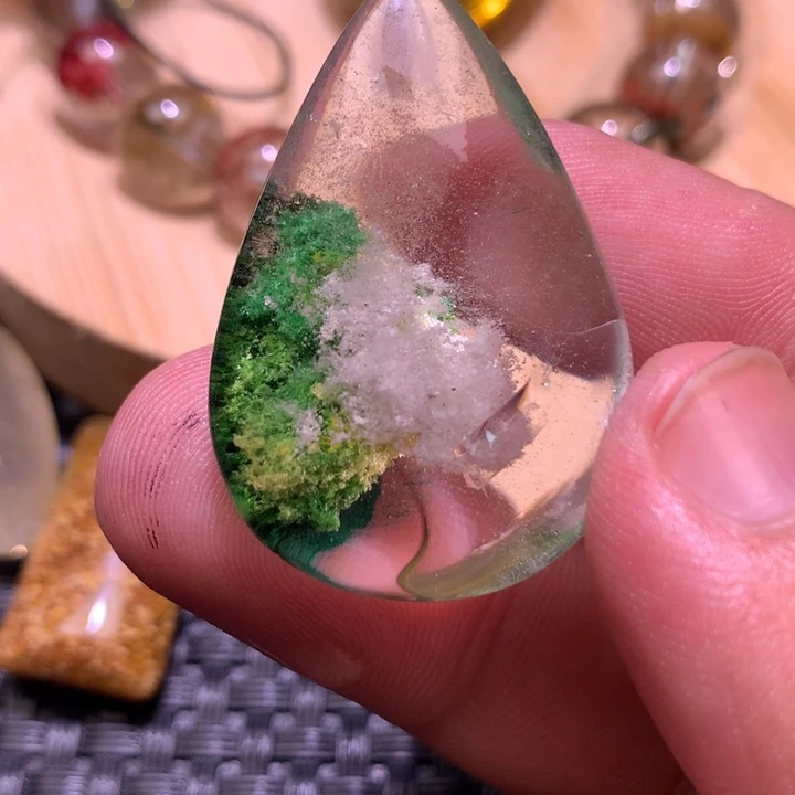 安***之吊坠(不含链)银S925镶嵌水晶