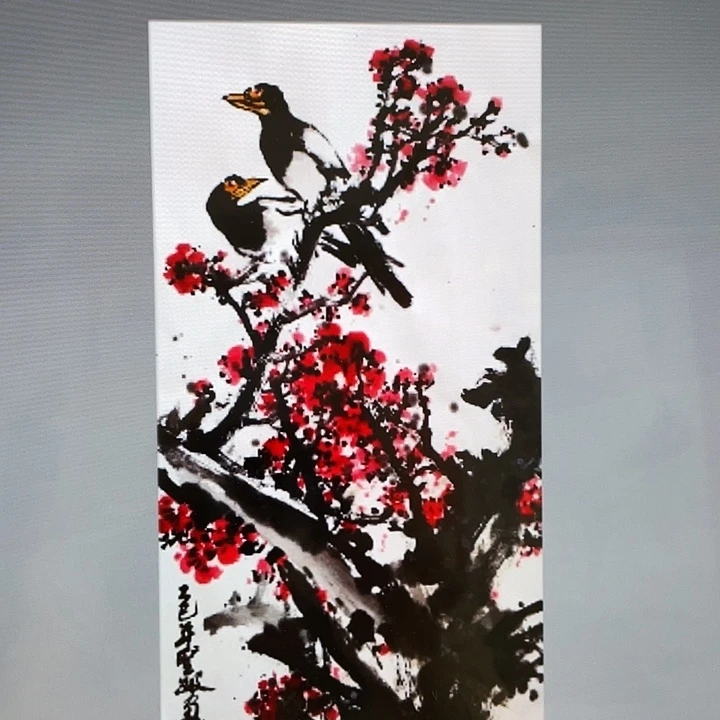 国画张圣敏先生纯手绘作品