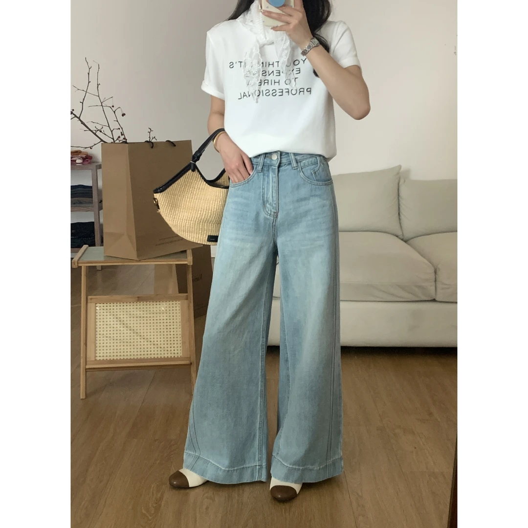 8871#【高级感拉满！】设计感显瘦“万能搭”牛仔裤