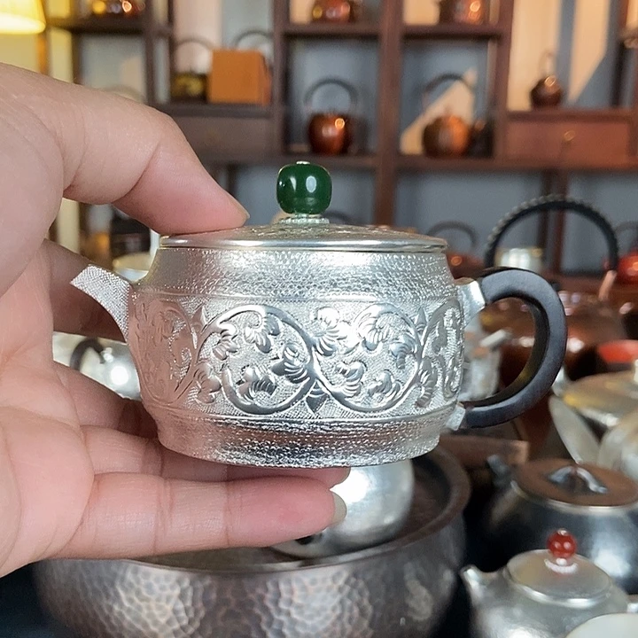 小***草纯手工制作一铜壶制作