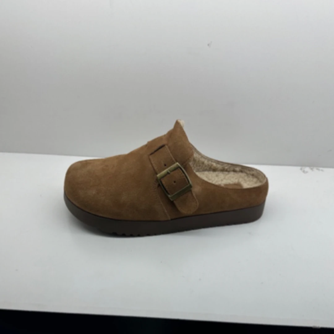 慵懒加绒博肯拖鞋8871