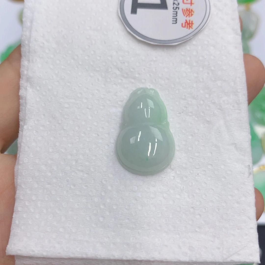 翡翠未镶嵌项链翡翠