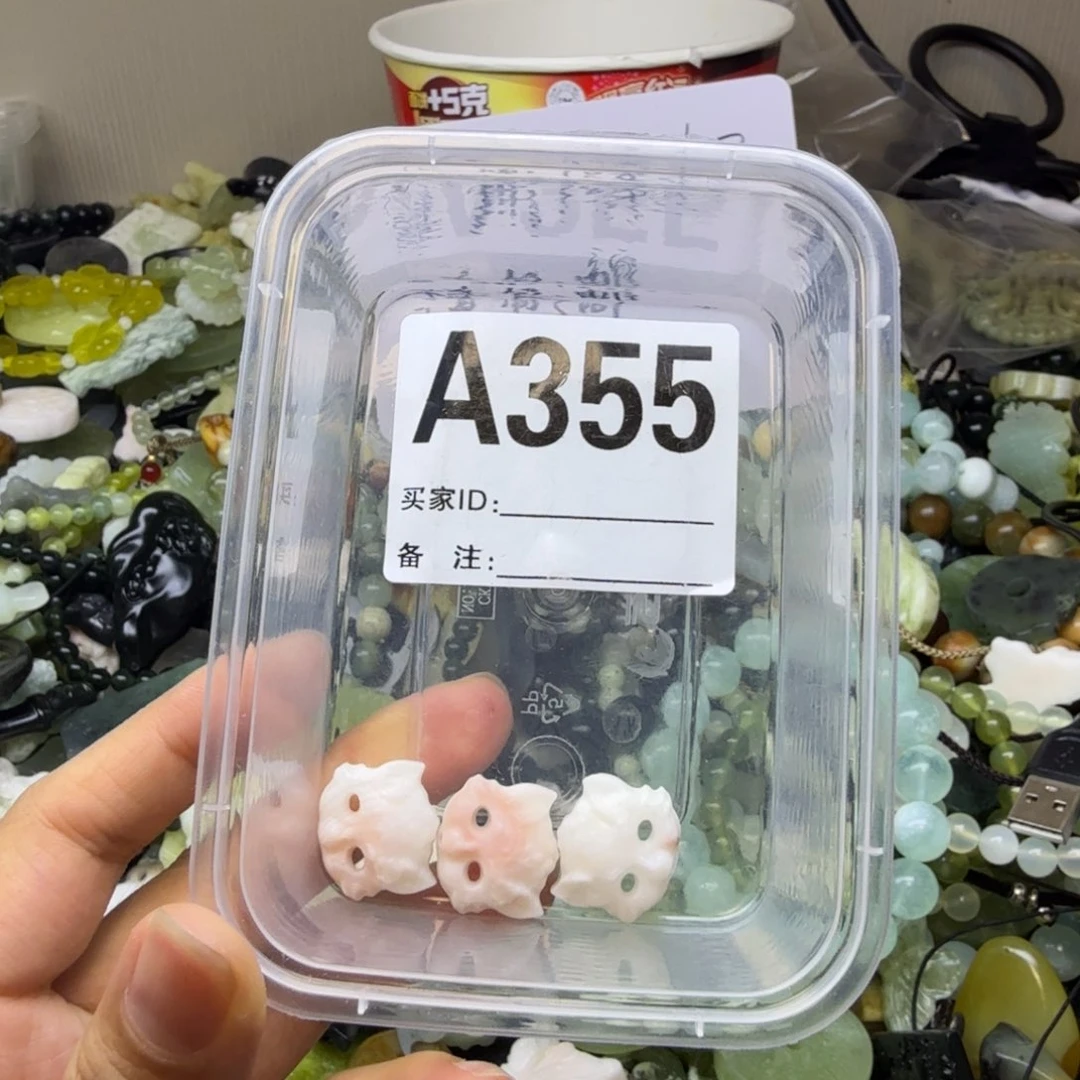 蛇纹石玉合金颈饰