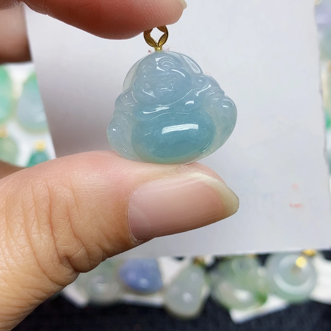 翡翠未镶嵌颈饰4677788