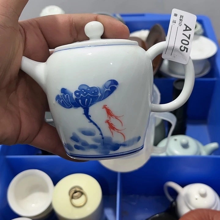 茶具默认微瑕瓷器、茶具、壶、摆件，介意勿拍