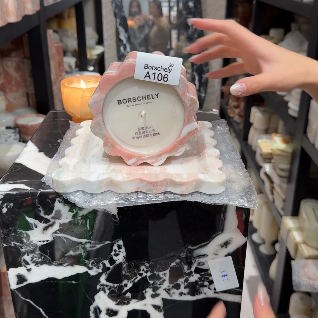 大理石A106。 花。