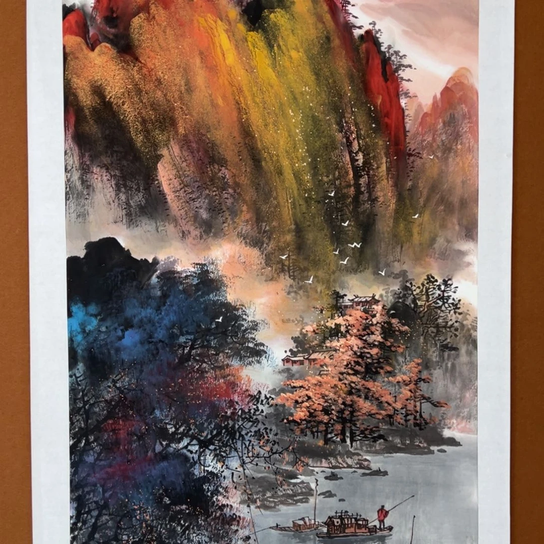 国画李文峰的作品